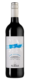 Вино безалкогольное Vina Albali Cabernet Tempranillo 2020 г. 0.75 л Blue Design