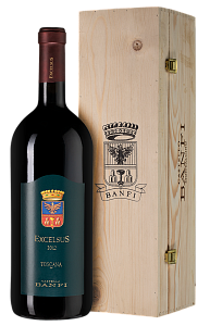 Красное Сухое Вино Excelsus Castello Banfi 2016 г. 1.5 л Gift Box