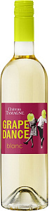 Белое Полусухое Вино Chateau Tamagne Grape Dance Blanc 0.75 л