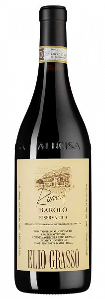 Вино Barolo Runcot Riserva Elio Grasso 2007 г. 0.75 л