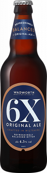 Пиво крафтовое Wadworth 6X Original Ale Glass 0.5 л