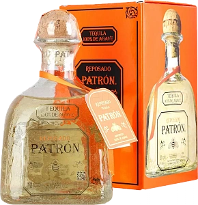 Текила Patron Reposado 0.7 л в подарочной упаковке