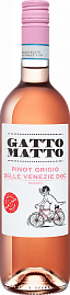 Вино Gatto Matto Pinot Grigio Rose 2020 г. 0.75 л