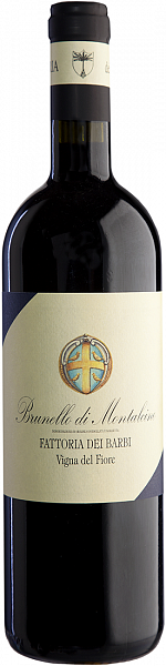 Вино Brunello di Montalcino DOCG Vigna del Fiore Fattoria dei Barbi 2013 г. 0.75 л