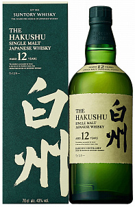 Виски Suntory Hakushu 12 Years Old 0.7 л в подарочной упаковке