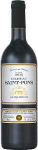 Красное Сухое Вино Chateau Saint-Pons Coteaux du Languedoc AOC 0.75 л
