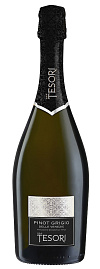 Игристое вино Pinot Grigio delle Venezie Brut Tesori 0.75 л