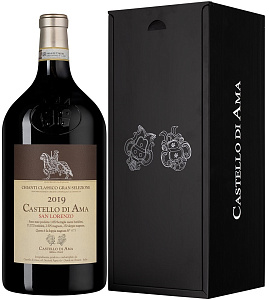 Красное Сухое Вино Chianti Classico Gran Selezione San Lorenzo Castello di Ama 2019 г. 3 л Gift Box