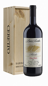 Красное Сухое Вино Ceretto Barolo Bricco Rocche 2007 г. 1.5 л Gift Box