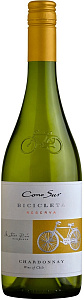 Белое Сухое Вино Cono Sur Bicicleta Chardonnay Central Valley 0.75 л