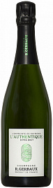 Шампанское R. Gerbaux L'Authentique Extra Brut Champagne 0.75 л