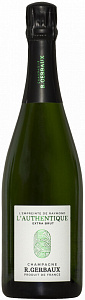 Белое Экстра брют Шампанское R. Gerbaux L'Authentique Extra Brut Champagne 0.75 л