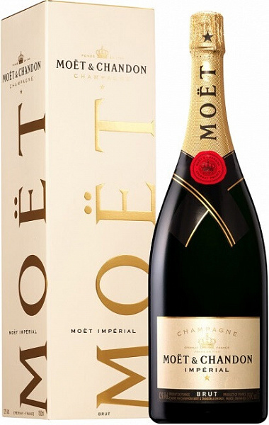 Шампанское Moet & Chandon Imperial 1.5 л Gift Box