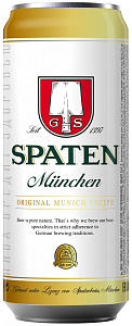 Пиво Spaten Munchen Can 0.45 л