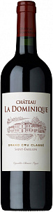 Красное Сухое Вино Chateau la Dominique 2019 г. 0.75 л