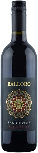 Красное Сухое Вино Balloro Sangiovese Rubicone IGP 0.75 л