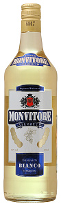 Белое Сладкое Вермут Monvitore Bianco 1 л
