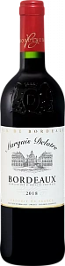 Красное Сухое Вино Marquis Delatre Bordeaux AOC 0.75 л