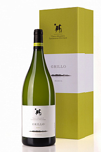 Белое Сухое Вино Grillo Mozia Tasca d'Almerita 2020 г. 1.5 л Gift Box
