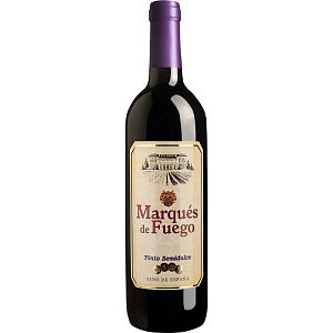 Красное Сухое Вино Marques de Fuego Tinto Semi-sweet 0.75 л
