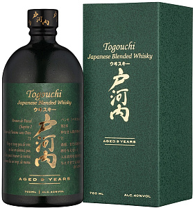 Виски Togouchi 9 Years Old 0.7 л Gift Box