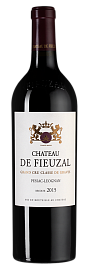 Вино Chateau de Fieuzal Rouge 2015 г. 0.75 л