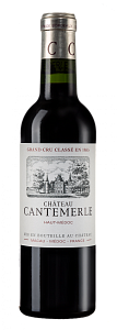 Красное Сухое Вино Chateau Cantemerle 2014 г. 0.375 л