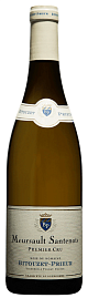 Вино Meursault Santenots Premier Cru AOC Domaine Bitouzet-Prieur 2022 г. 0.75 л