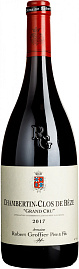 Вино Domaine Robert Groffier Pere & Fils Chambertin-Clos de Beze Grand Cru 2017 г. 0.75 л