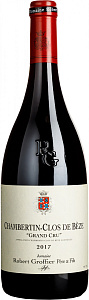 Красное Сухое Вино Domaine Robert Groffier Pere & Fils Chambertin-Clos de Beze Grand Cru 2017 г. 0.75 л