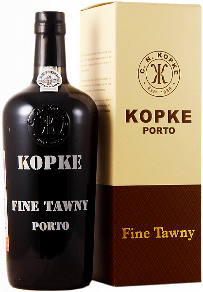 Портвейн Kopke Fine Tawny 0.75 л Gift Box