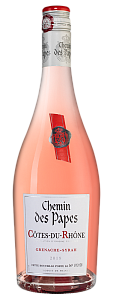 Розовое Сухое Вино Chemin des Papes Cotes du Rhone Rose 2019 г. 0.75 л