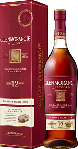 Виски Glenmorangie The Accord 12 Years Old 1 л Gift Box