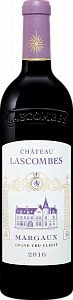 Красное Сухое Вино Chateau Lascombes Grand Cru Classe Margaux AOC 2016 г. 0.75 л