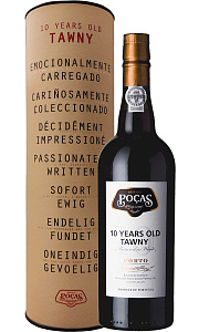 Красное Сладкое Портвейн Pocas Porto Tawny 10 Years Old 0.75 л Gift Box