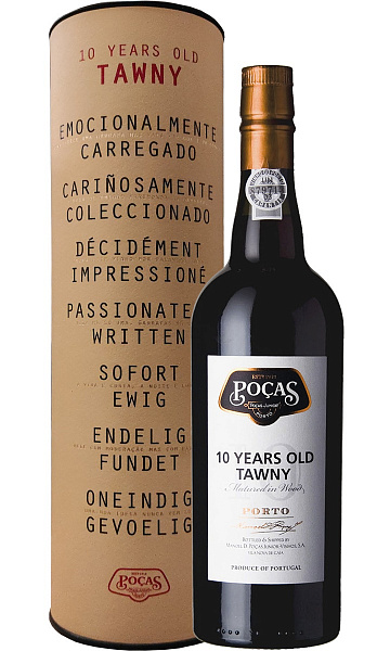 Портвейн Pocas Porto Tawny 10 Years Old 0.75 л Gift Box