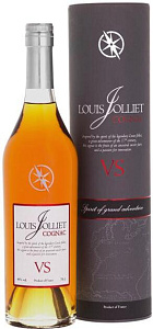 Коньяк Louis Jolliet VS 0.7 л в подарочной упаковке