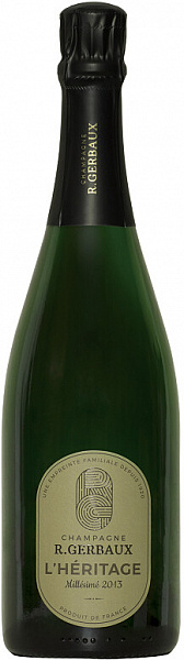 Шампанское R. Gerbaux L'Heritage Millesime Brut Champagne 0.75 л