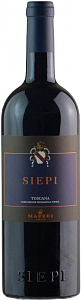 Красное Сухое Вино Siepi Toscana 2020 г. 0.75 л