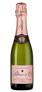 Розовое Брют Шампанское Rose Solera Palmer & Co 0.375 л
