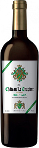Белое Сухое Вино Chateau Le Chapitre Bordeaux Blanc 0.75 л