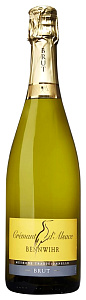 Белое Брют Игристое вино Cremant d'Alsace AOC Bennwihr 0.75 л