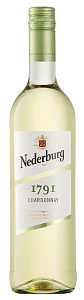 Белое Полусухое Вино Nederburg 1791 Chardonnay 2018 г. 0.75 л