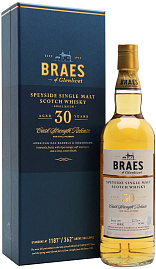 Виски Braes of Glenlivet 30 Years Old 0.7 л Gift Box