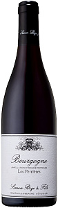 Красное Сухое Вино Bourgogne les Perrieres Simon Bize & Fils 2018 г. 0.75 л