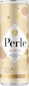 Белое Полусладкое Игристое вино La Petite Perle White Can 0.25 л