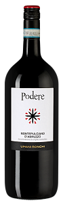 Красное Сухое Вино Podere Montepulciano d'Abruzzo 1.5 л