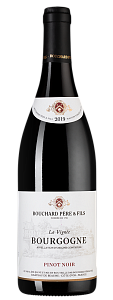 Красное Сухое Вино Bourgogne Pinot Noir La Vignee Bouchard Pere & Fils 2020 г. 0.75 л