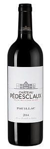 Красное Сухое Вино Chateau Pedesclaux 2014 г. 0.75 л