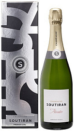 Шампанское Soutiran Cuvee Alexandre 1er Cru 0.75 л Gift Box